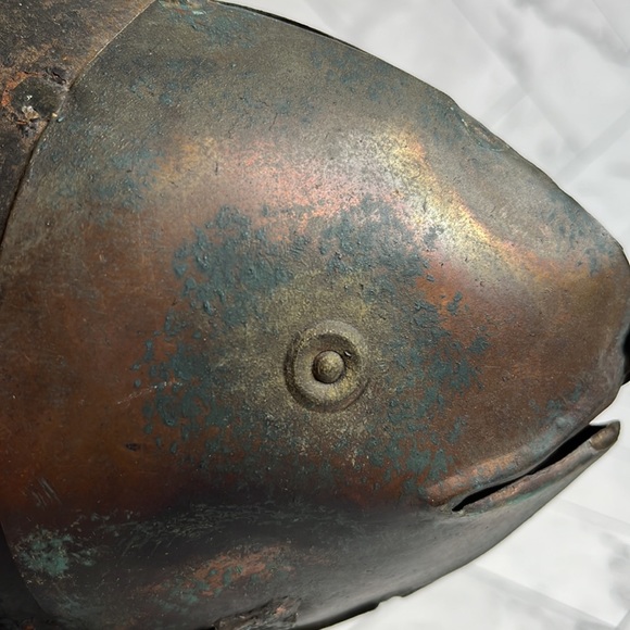 Vintage humuhumunukunukuapuaa Hawaiian State Fish Brass Stand - Picture 7 of 12